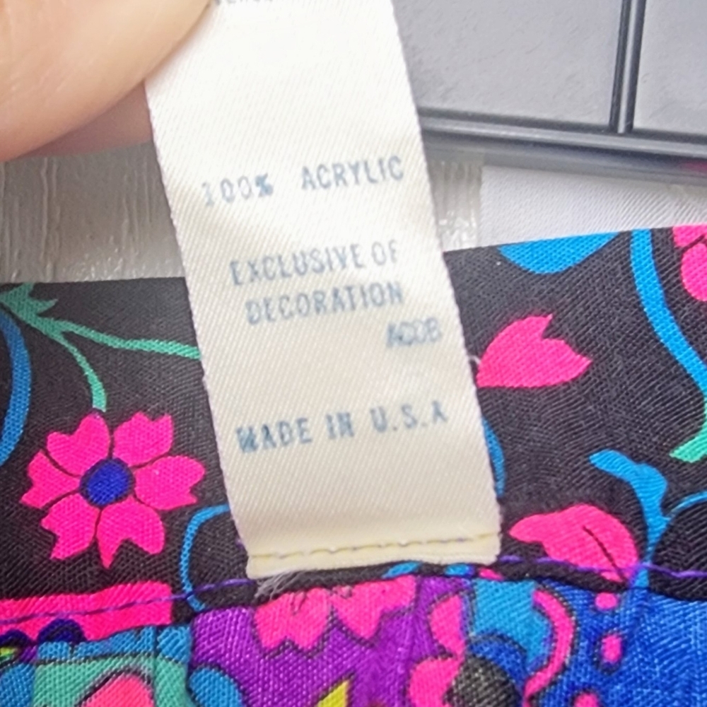 Beverly Vogue California Vintage 70s Maxi Wrap Skirt Wrap Sz S USA Retro Hippie - Picture 6 of 6